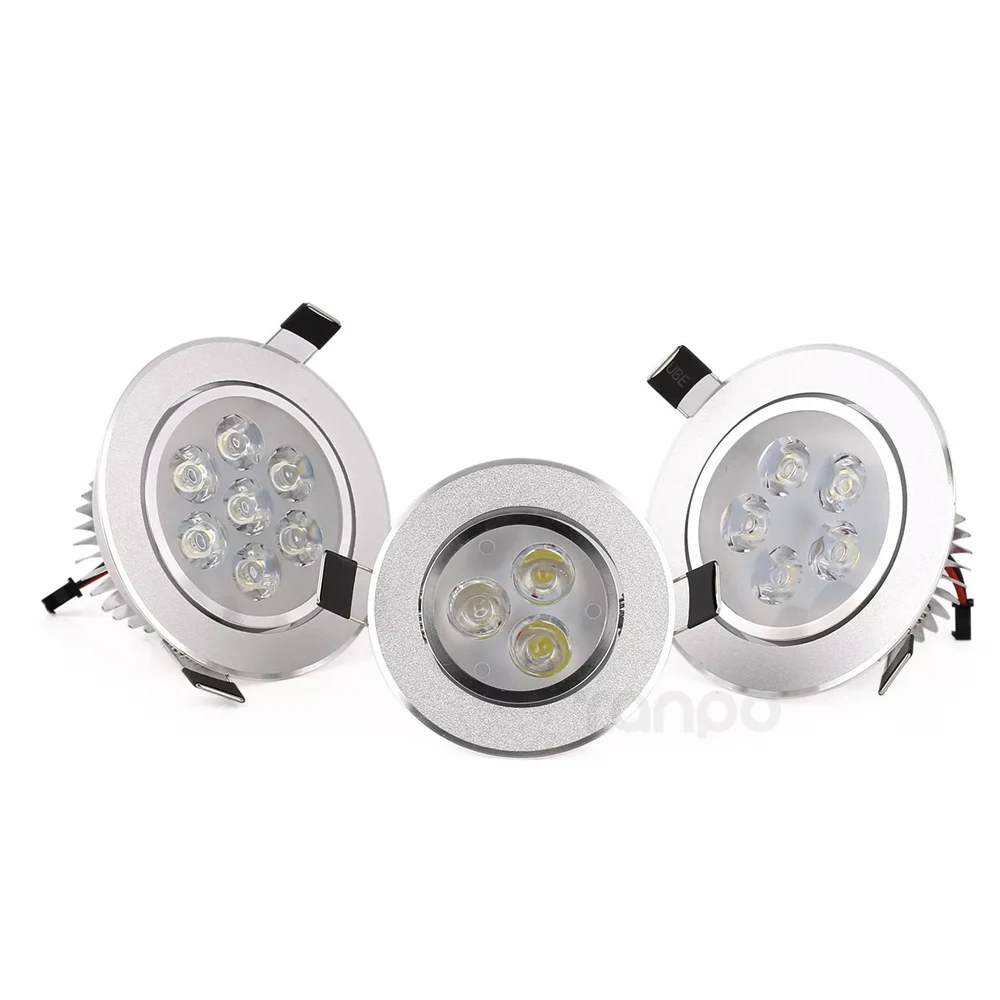 Приглушаемый потолочный светильник 3 Вт 5 7 9 12 15 18