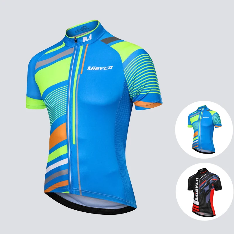

2022 велосипедная Джерси с коротким рукавом, защита от УФ излучения, одежда для горного велосипеда, дышащая, впитывающая влагу Мужская одежда,...
