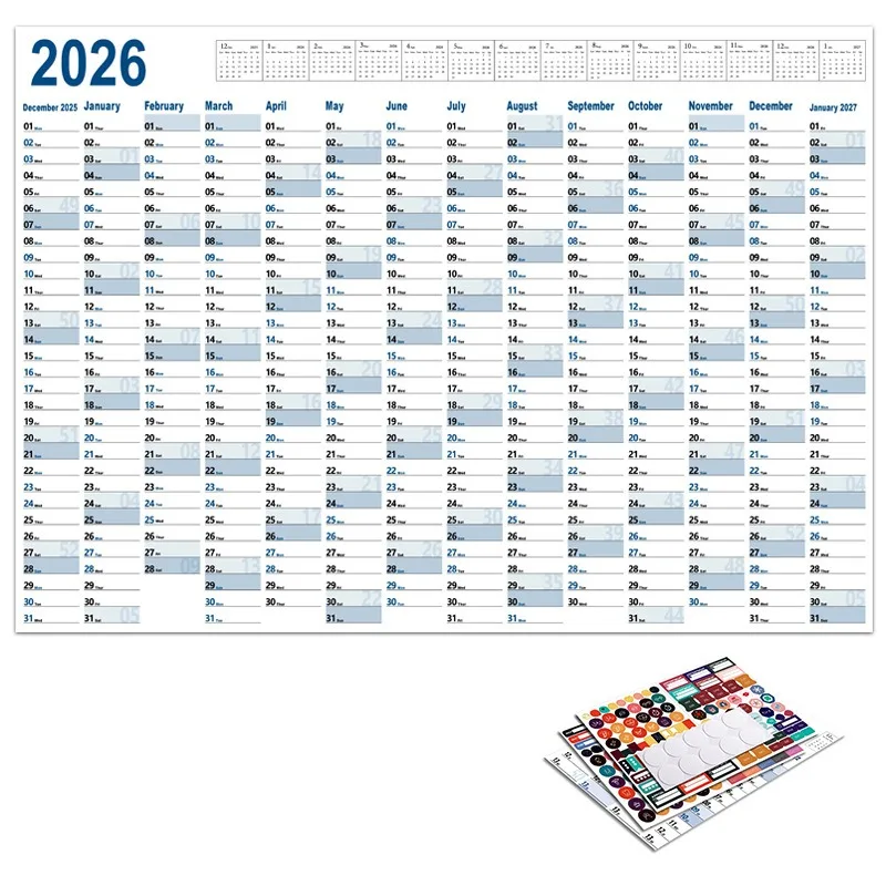 

Настенный календарь 2026 года
