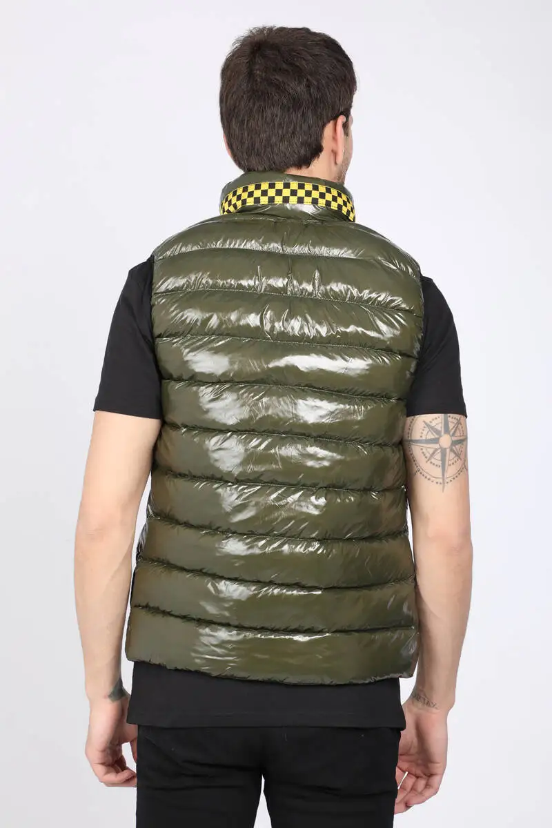 

MensKhakiShiny Gel Inflatable Vest