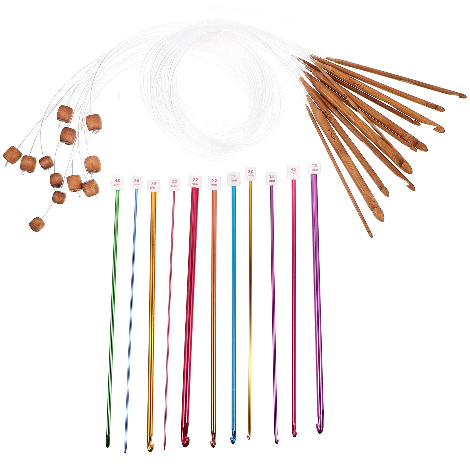 

1 Set of Knitting Tools IY Knitting Accessories Useful Weaving Needles Knitting Hook for Female Friends