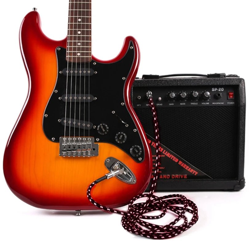 Кабель для электрогитары провод шнур 3 м 6 бесшумный экранированный бас-кабель