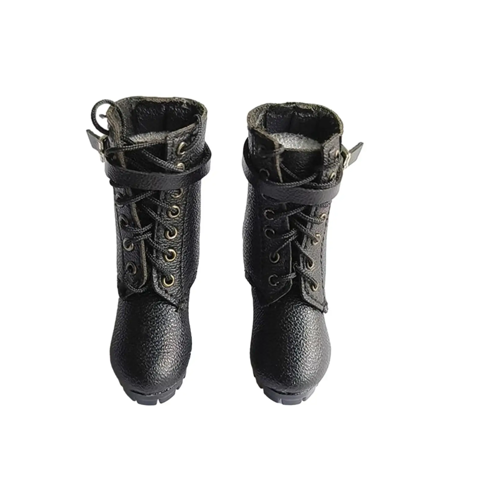 

1:6 High Heeled Shoes Miniature Model Handmade Toys Fashion Boots for 12 inch Dress up Doll Model Female Soldiers Figures Accs