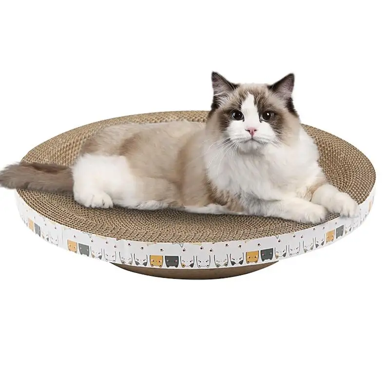 

Scratching Board For Cats Durable Bowl-shaped High-Density Cat Scratch Pad For Indoor Cats Indoor Cat Furniture Scratch Post For
