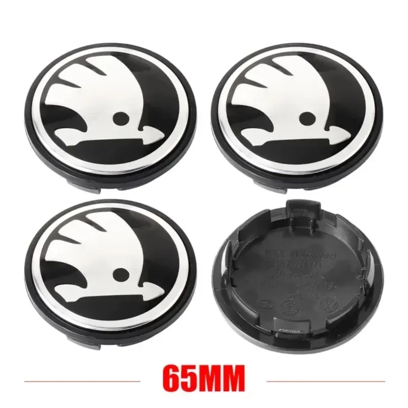 

55/65 мм центральные колпачки колеса для стайлинга автомобиля, замена колпачков ступицы для Skoda Octavia Rapid Kodiaq Karoq Fabia Kamiq Superb, производительность