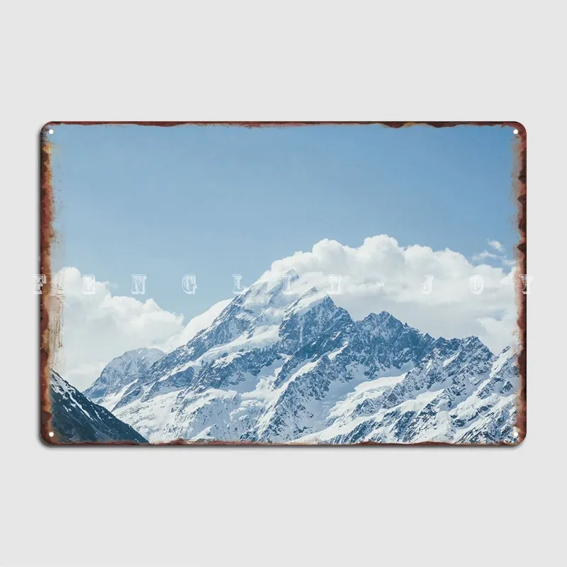 

Frozen Peak Metal Plaque Poster Plaques Party Club Party Custom Tin Sign Poster