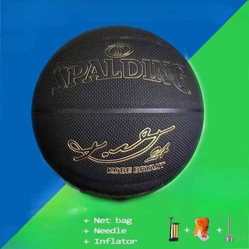 Фото Баскетбольный мяч Kobe Bryant Black Mamba Forever, размер 7, для игры в помещении и на улице, из искусственной кожи, оптовая продажа для взрослых №2