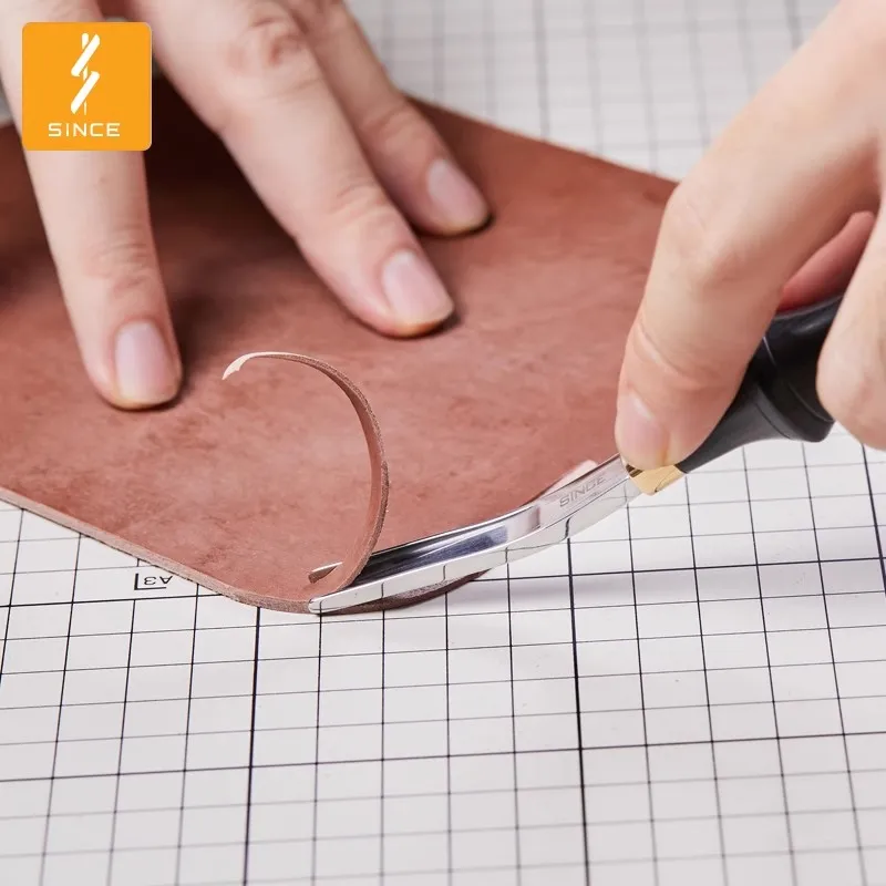 Станок для обрезки кожи с широкими краями 6 мм ручная филировка лезвий из стали
