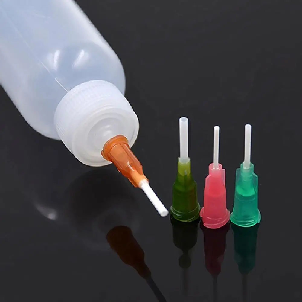 

Plastic Henna Tattoo Applicator Squeeze Drawing Bottle Detailing Nozzle Tip Set