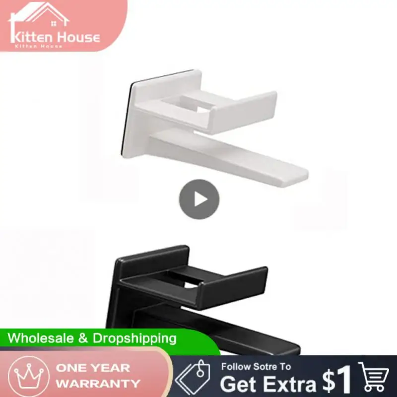 

New Hat Hook Rack Storage Rack Convenient Wall Hanging Hooks Plastic Self Adhesive Hat Adhesive Hook Organizer Headphone Holders