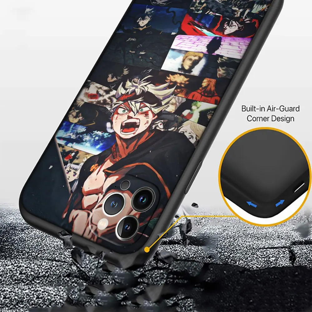 HI5 аниме чёрный клевер мягкая искусственная кожа для Realme Narzo 50i30A 30 20 C33 C31 C30 C25Y C25S C21Y