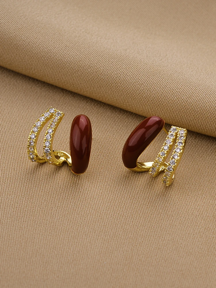 Романтический сезон ~ европейские и американские дизайнерские серьги National Sle 2024