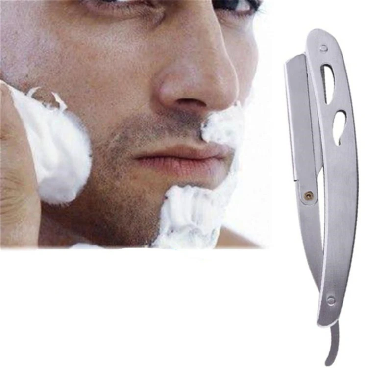 

Classic Design Men Razor Professional Stainless Steel Manual Shaver Barber Razor Foldable Salon Shave Beard Cutter Tools
