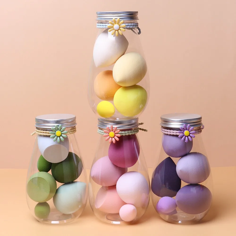 6 шт. косметические инструменты сухая и влажная губка для макияжа супер мягкая с