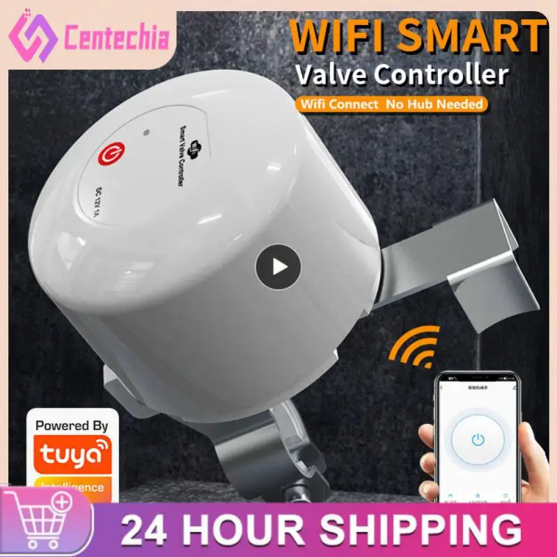 

1/2/3PCS Tuya Smart water Valve wifi Faucet Gas Pipe Automatic Valve Controller Work With Alexa Google Assistant Yandex Alice