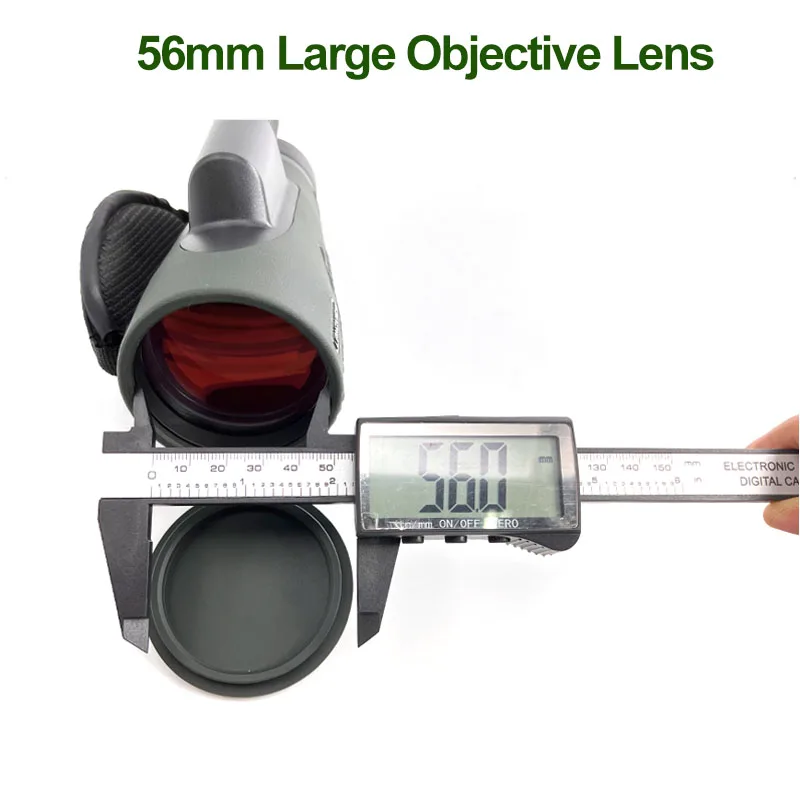 56mm ED Lens Monocular FMC/BAK4 Prism 12X Powerful IPX7 Waterproof Telescope for Hunting Camping