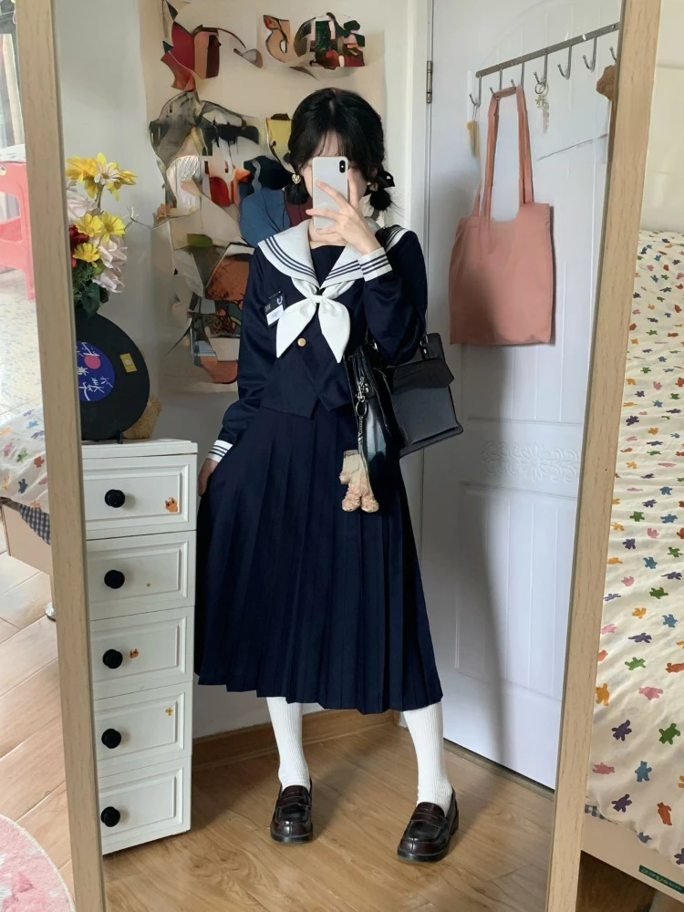 Симпатичные наряды JK в стиле преппи 2024 топ контрастных цветов пэчворк с бантом и