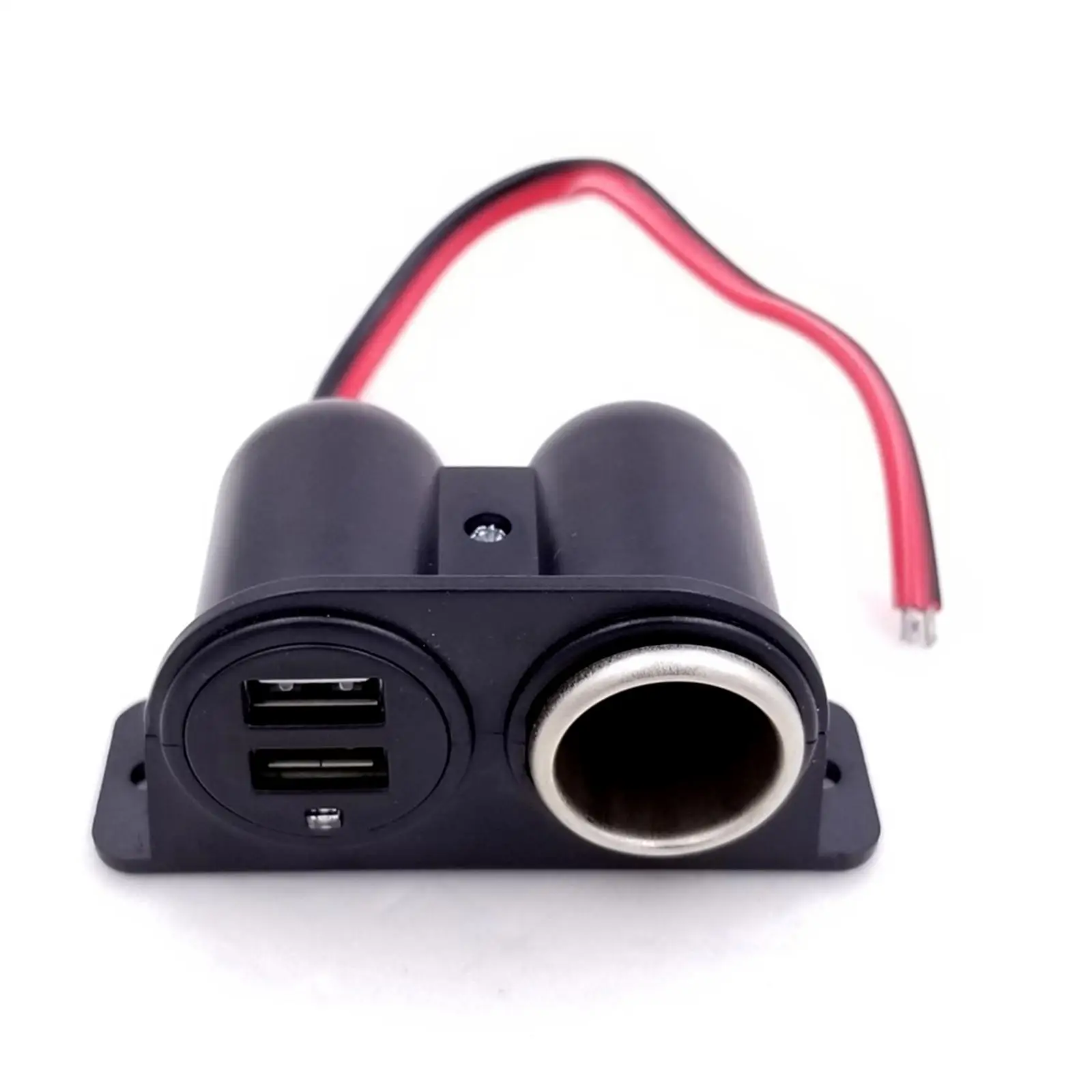

Universal Car Power Adapter Dual USB Port 3100MA Fast Charging Cigarette Lighter Socket Splitter for Overcurrent Protection