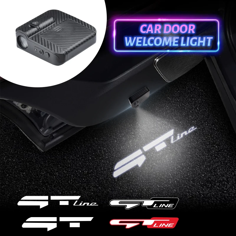 Фото Лазерный проектор, приветственная лампа для Sportage Stonic Rio Sorento Ceed Optima Stinger Niro №1