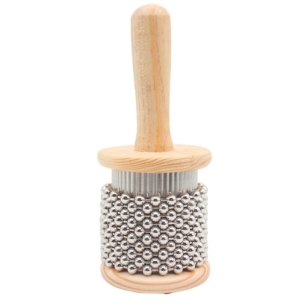 

Wooden Cabasa Hand Shaker Percussion Musical Instrument for Classroom Band Small Size