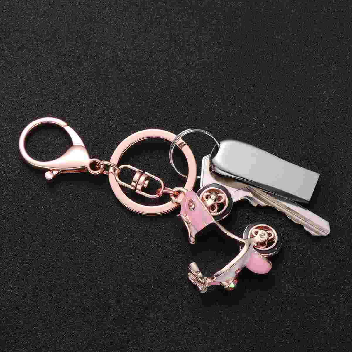 

Keychain Key Car Charms Ring Pendant Charm Couple Keychains Purse Holder Girlfriend Boyfriend Accessories Mini Handbag Electric