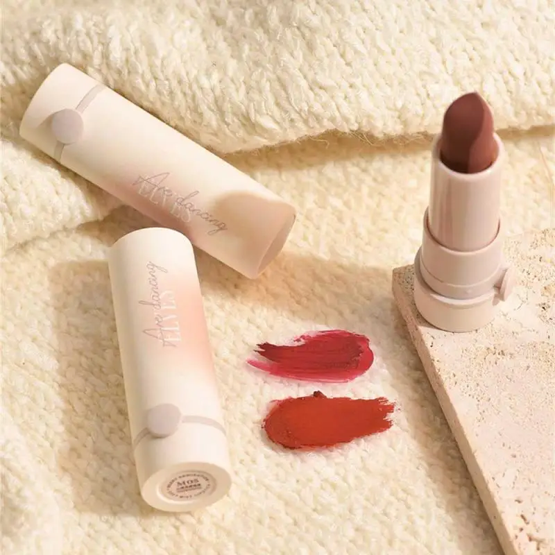 

Waterproof Nude Matte Lipsticks Long Lasting Lip Gloss Not Fading Sexy Red Pink Lip Tint Velvet Lip Glaze Makeup Cosmetic Batom