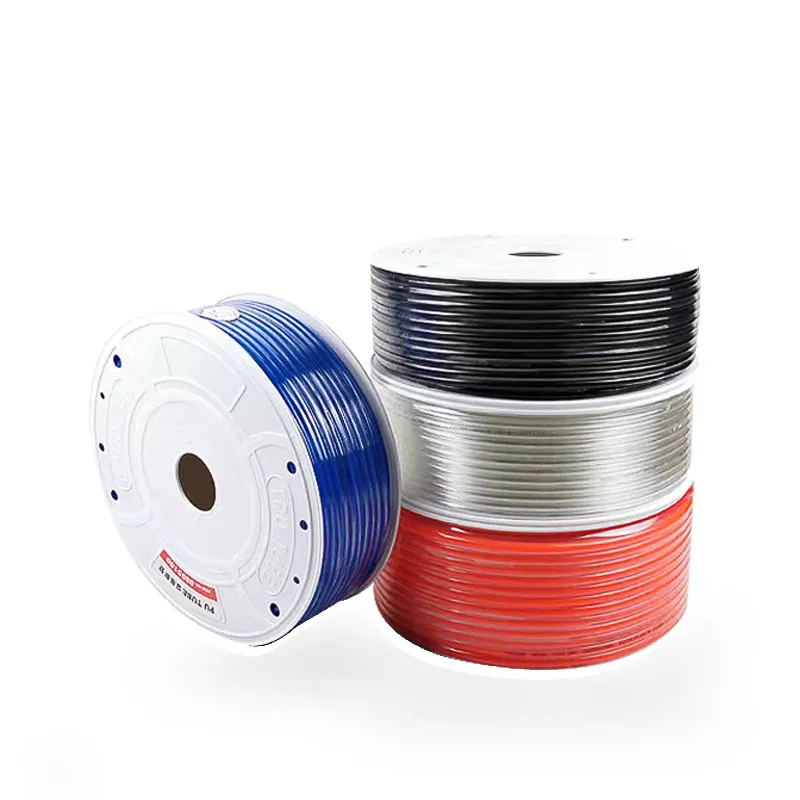 High Pressure Transparent Pu Tube 12*8 Pneumatic Hose 80m