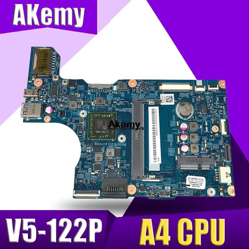 

V5-122 motherboard For Acer V5-122P Laptop Motherboard 12281-1 With A4-1250 CPU 2GB RAM NBM8W11001 48.4LK03.01 100% Tested