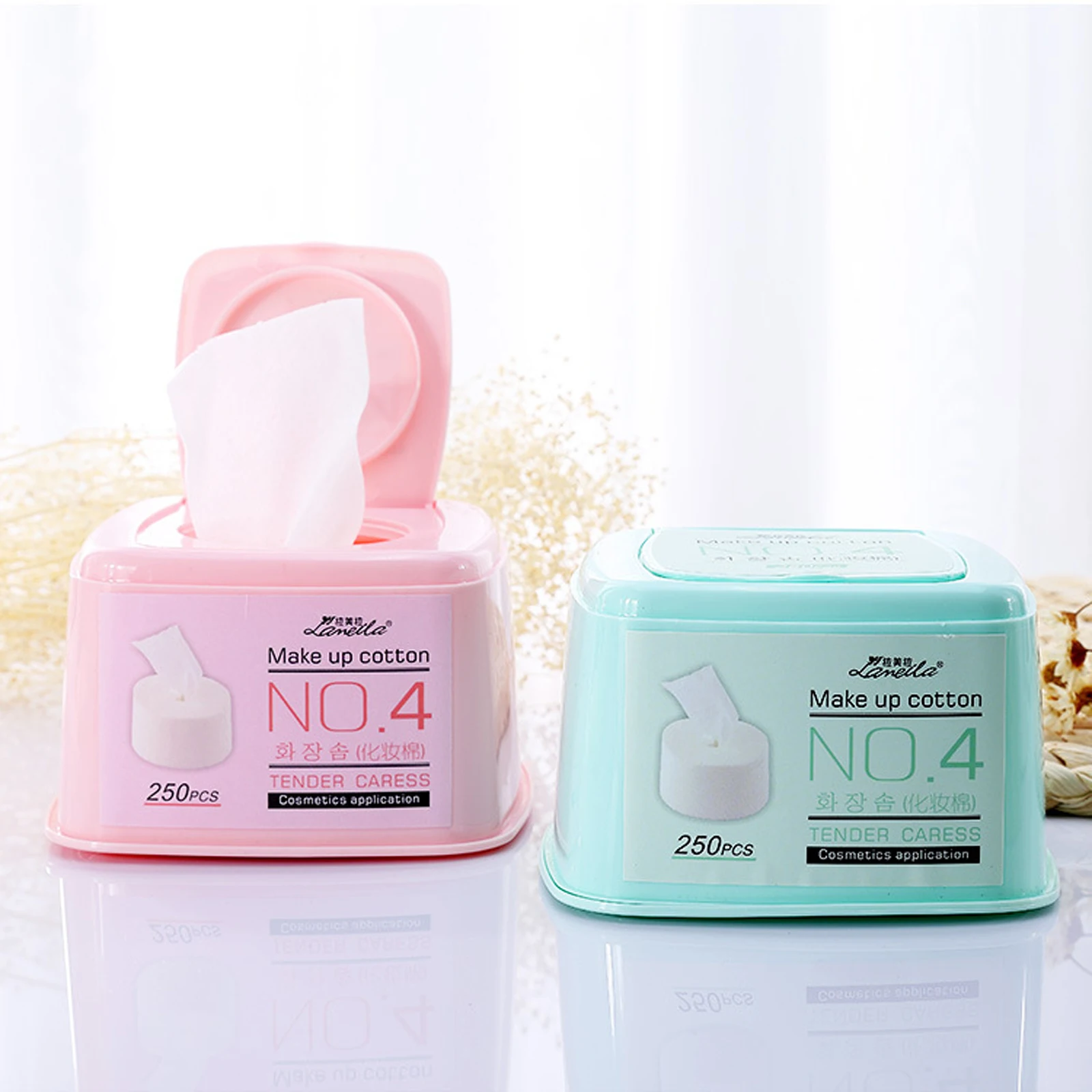 

250Pcs Facial Cotton Pads Makeup Remover Wipes Cosmetic Deep Clean Tool Skin Care Face Wash Paper Makeup Tools