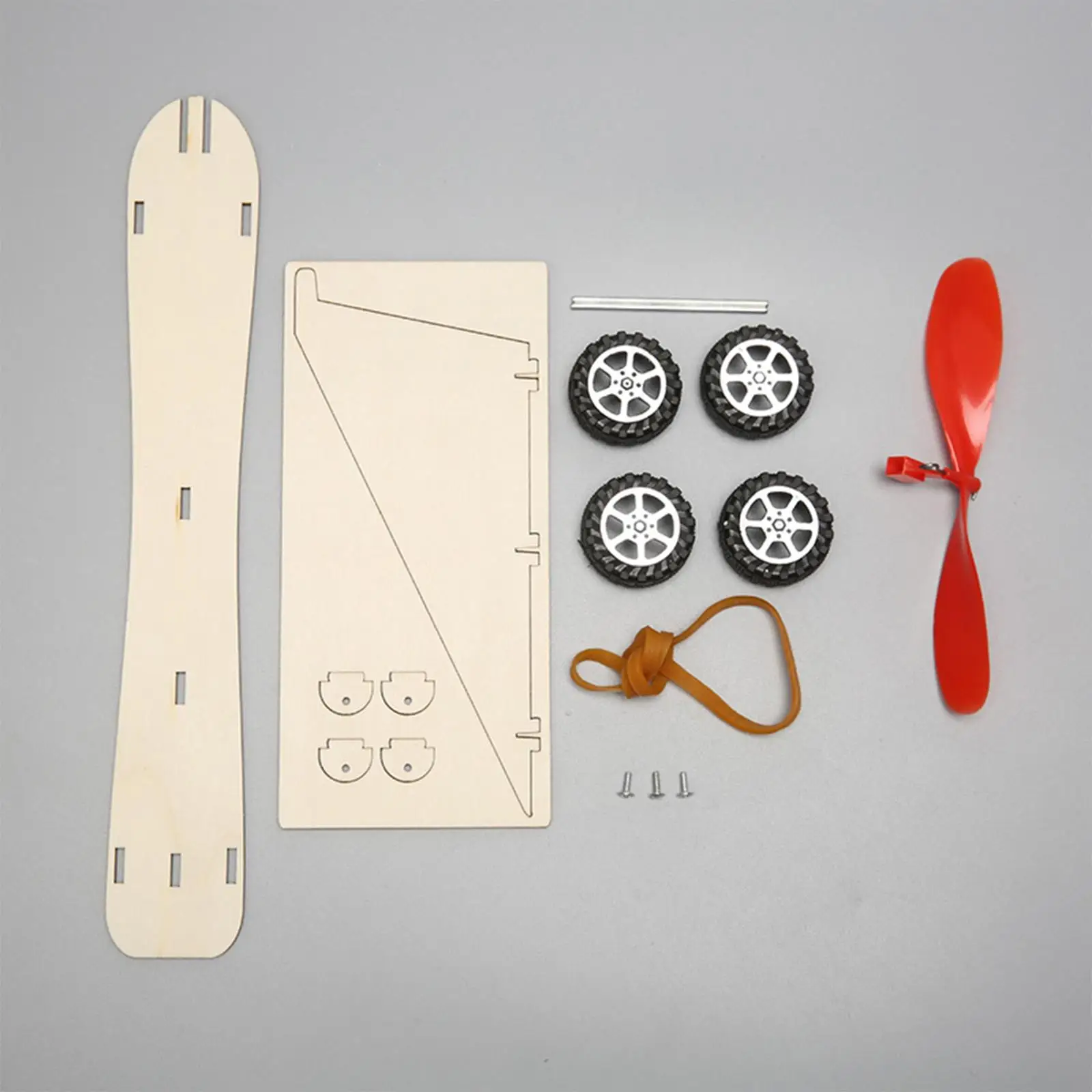 

Набор для физических научных экспериментов, Резиновая лента, мощная Автомобильная игрушка, материал «сделай сам», набор для сборки, детские...