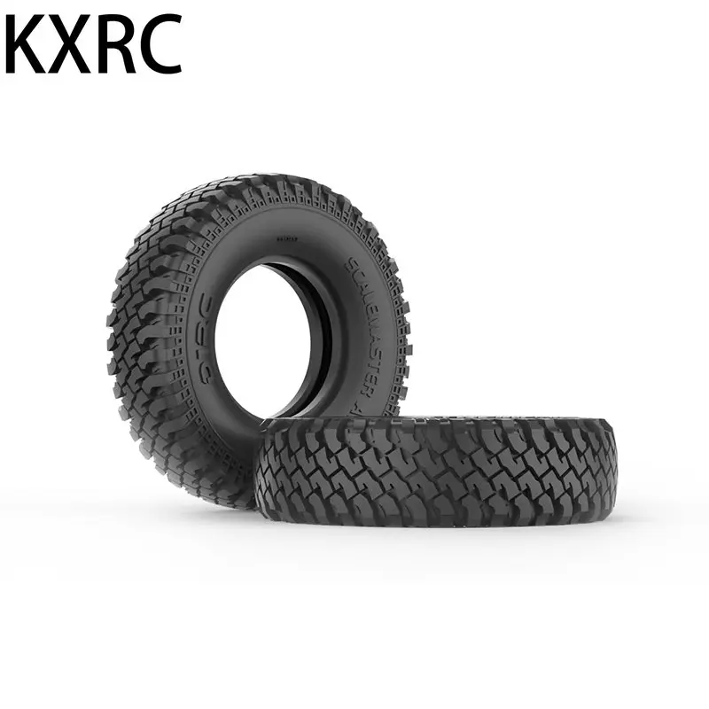 

KXRC 2Pcs 1.7 Inch Rubber Tire Diameter 90mm for 1/10 RC Crawler Car Traxxas TRX4 Defender AXIAL SCX10 90046 RC4WD D90 D110 Part