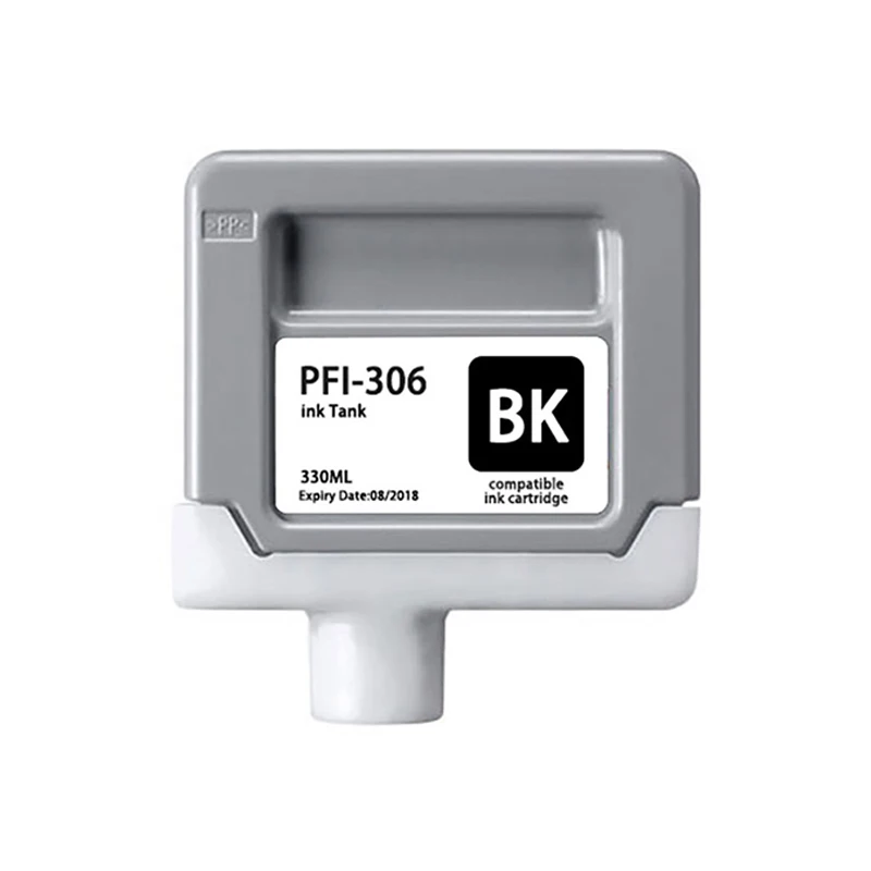 Новый PFI-306 330 мл совместимый картридж с полными чернилами для принтера Canon iPF8300