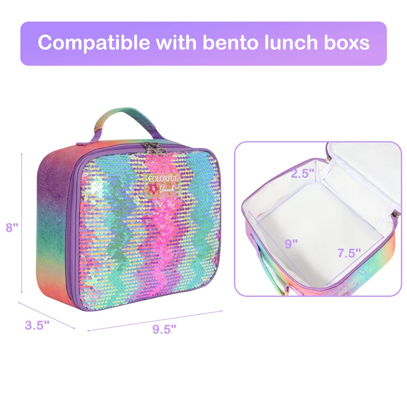 iFARADAY Cartoon Lunch Bag Portable Insulated Lunch Box Girl Boys Back to School  Reusable Lunch Tote Kit Game Play 2023 New