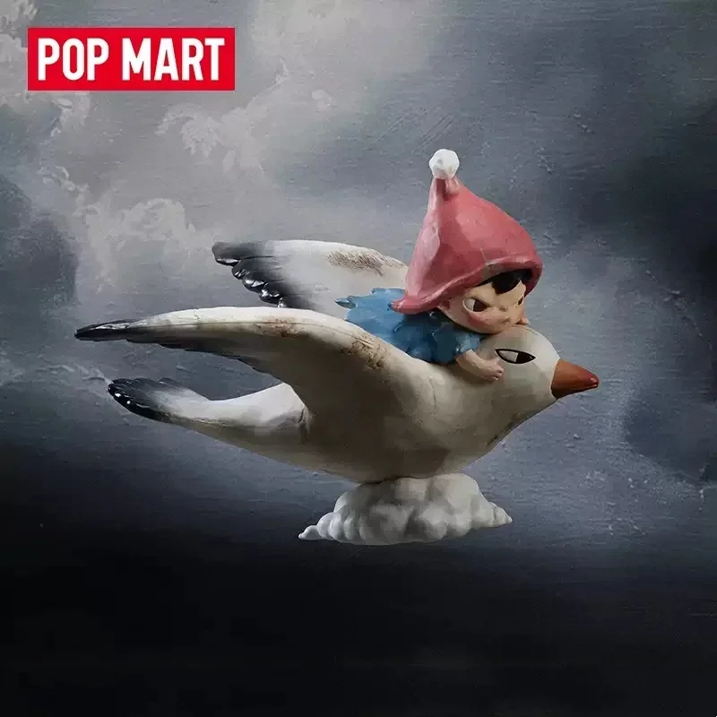 Фото POPMART Hirono Series слепая коробка игрушки Kawaii аниме фигурка Caixa Caja сюрприз Mystery Box куклы подарок для девочек №1