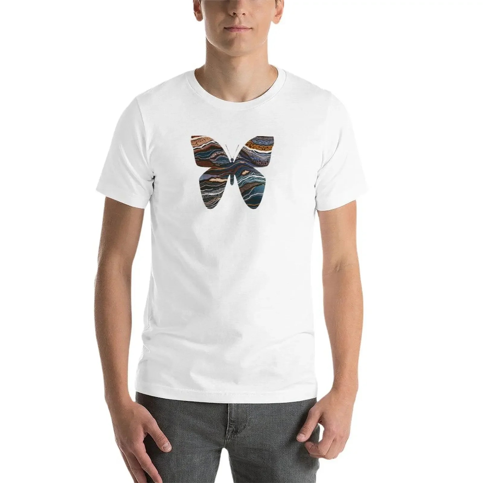 Bindi bindi футболка стандартного размера тяжелые мужские футболки большого белые