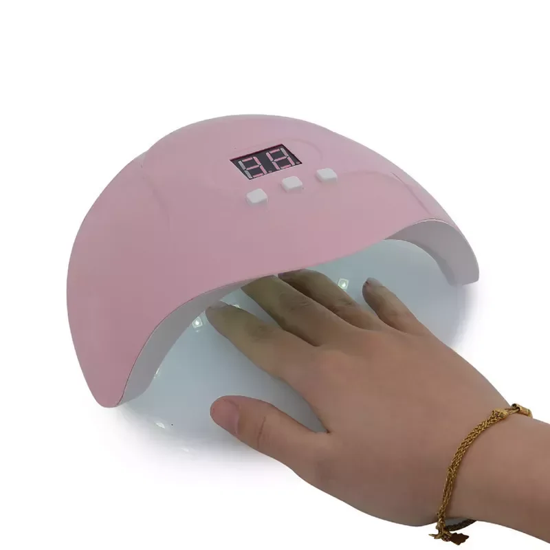 

NEW2023 UV LED Lamp New Nail Dryer 18PCS LEDs For Quick Drying UV Gel Polish Nails Varnish Auto Sensor LCD Screen Manicure Machi
