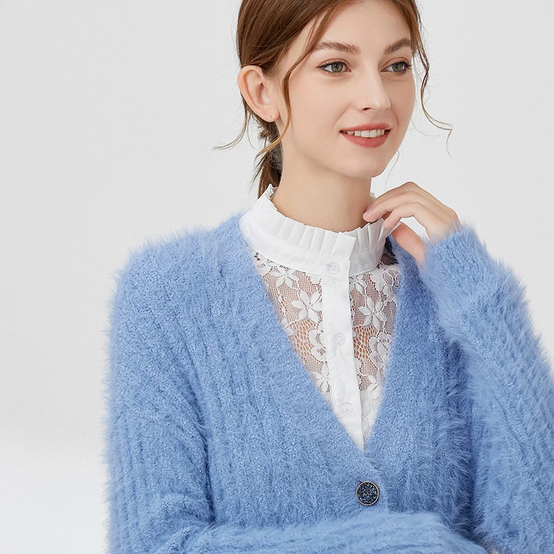 

Женская шаль с вышивкой, винтажная шаль с воротником в виде листьев лотоса, кружевной воротник-имитация, декоративная накидка на шею, коротк...