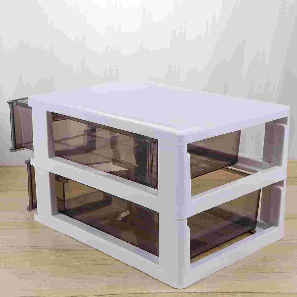 

Storage Drawer Organizer Drawers Desktop Boxcabinet Desk Closet Typeshelf Unit Furniture Stacking Layer Multi Makeup Jewelry