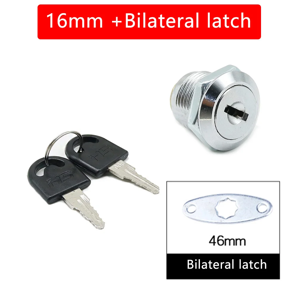 

Тот же ключ 16/20/25/30 мм, замки для ящиков с 2 ключами, замок для мебели, строительная фурнитура для офиса, стола, ящика для писем, замки для камеры