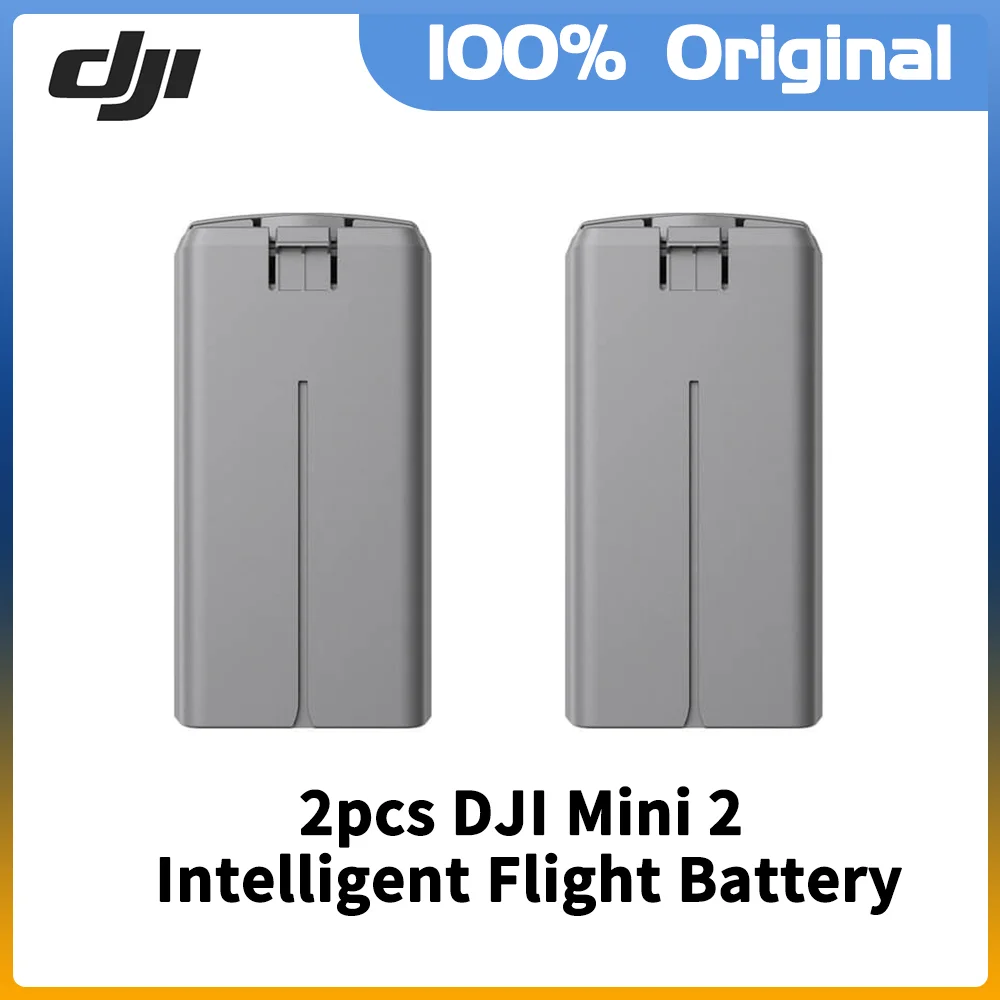 

Оригинальная интеллектуальная летная батарея 2 шт. для DJI Mini 2 / DJI Mini SE, максимальное время полета до 31 минуты