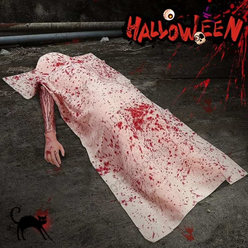 Реквизит для Хэллоуина искусственный реквизит надувной манекен дом с