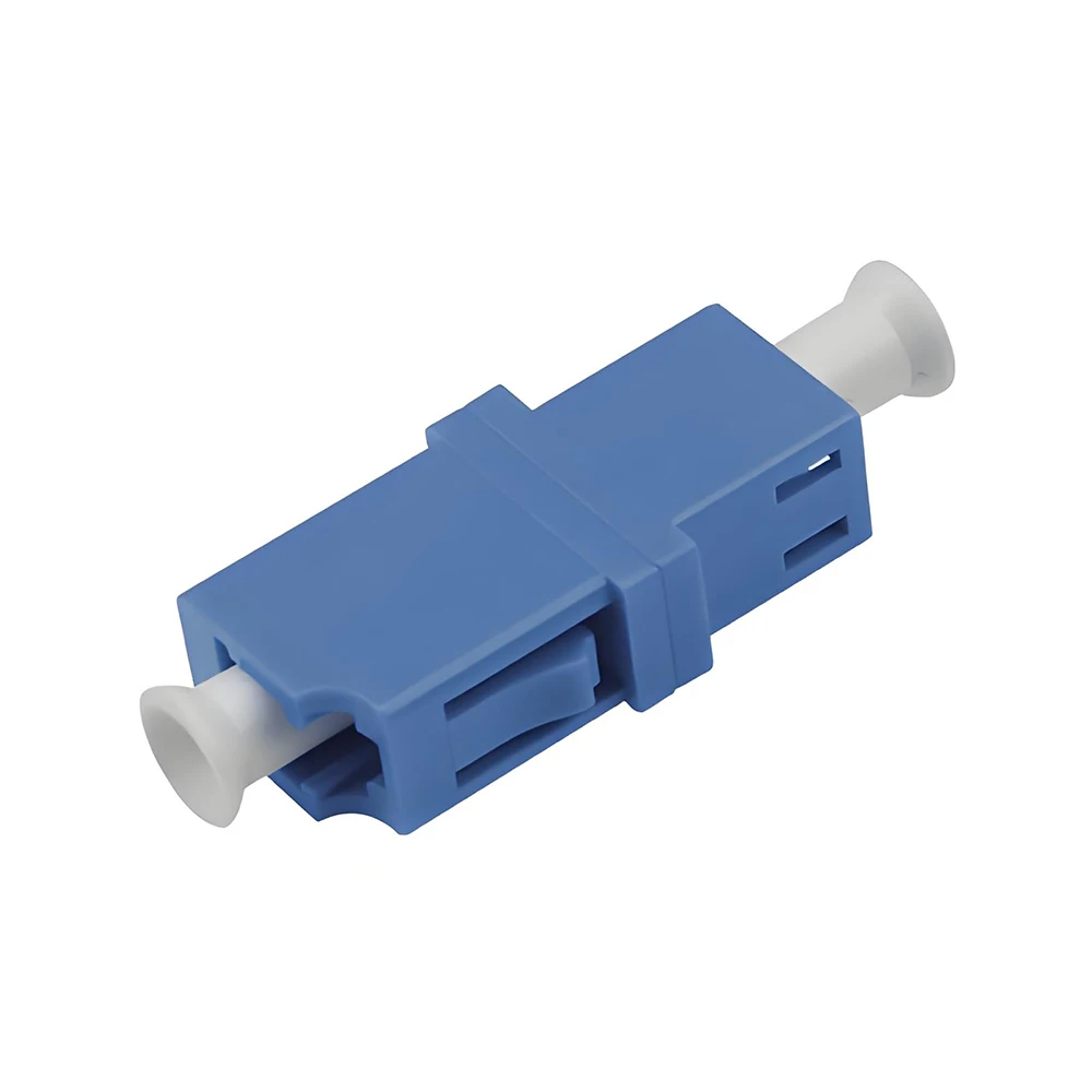 Фото 50 шт./лот Simplex LC-LC UPC/APC оптоволоконный адаптер SM одномодовый/MM многорежимный/OM3/OM4 фланец FTTH пластик для центра обработки данных №5
