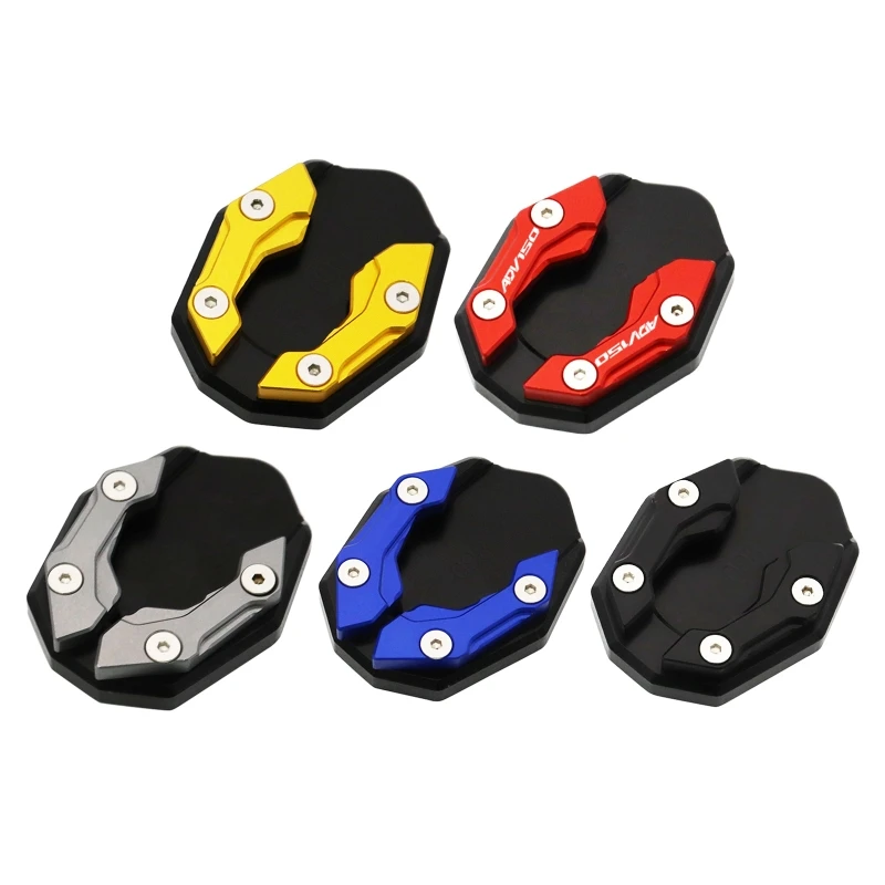 

Antiskid Motorcycle Side Stand Sidestand Extender Plate Pad Foot Stand Enlarge Kickstand Extension Pad for PCX125 PCX160