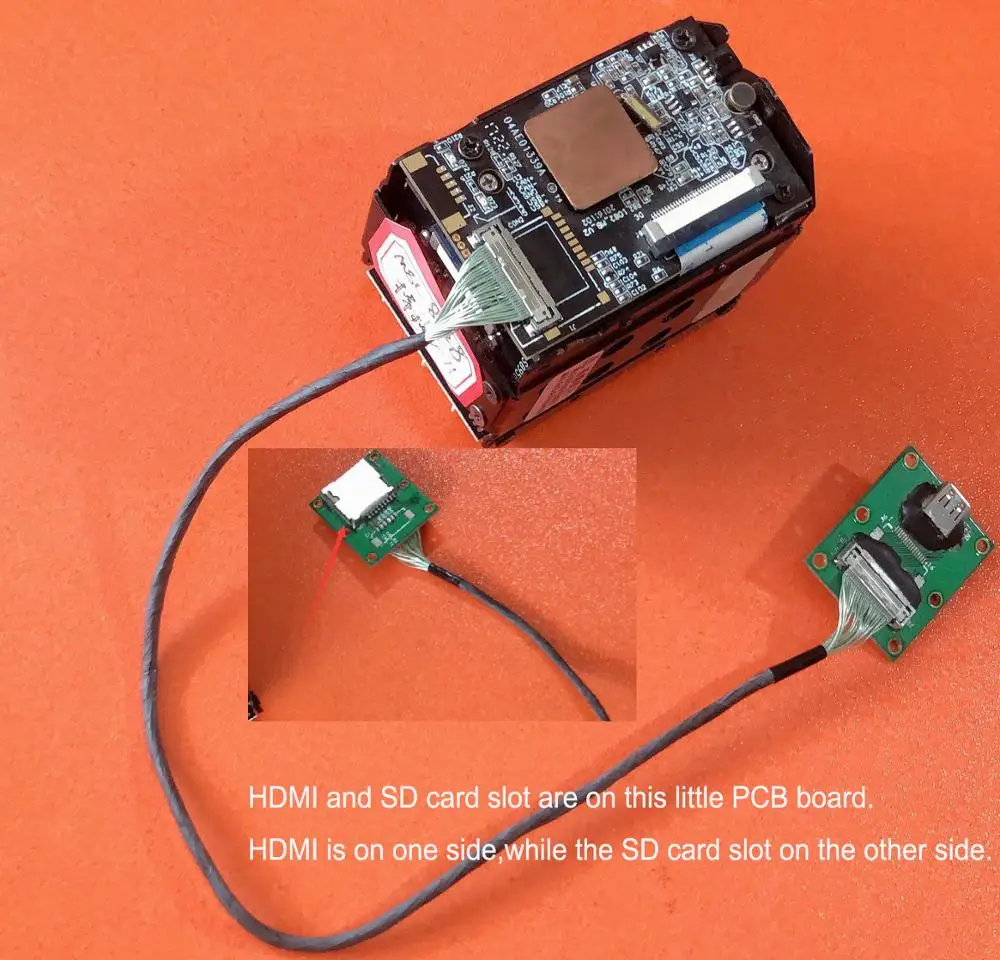 

FH310Z HD 10X Optical Zoom Camera For UAV Drone Without Gimbal