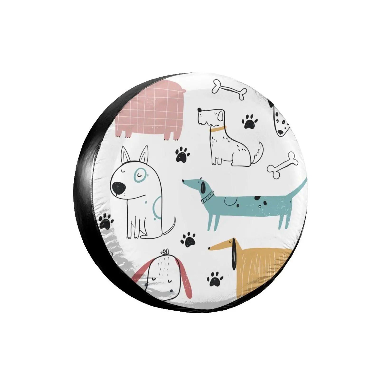 

Чехол для шины, универсальный чехол для Jeep Wrangler Rv SUV, грузовика, дорожного прицепа и множества транспортных средств, 14 "15" 16 "17"