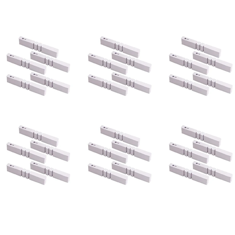 

LJL-6000Pcs 8 дюймов вокруг бирки для растений, наружные водонепроницаемые подвесные садовые этикетки, 2x21 см белые пластиковые бирки для растений и деревьев