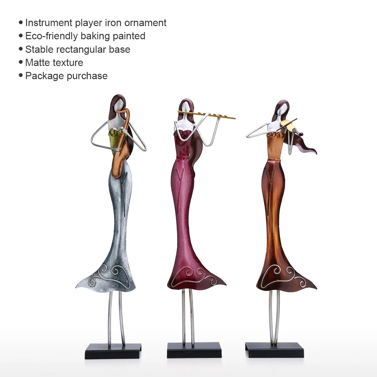 

Фигурка Поющая девочка Tooarts, Металлическая статуэтка ручной работы, рисунок, Сказочная музыка, подарочный набор, аксессуары для украшения д...