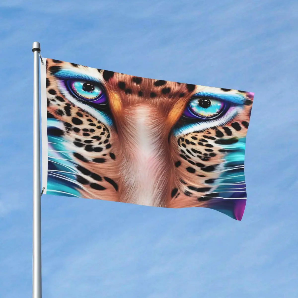 

Леопардовый дизайн-с изображением африканского зверя, детали из полиэстера и т. д. Устойчивая к выцветанию мягкая ткань разнообразные стили