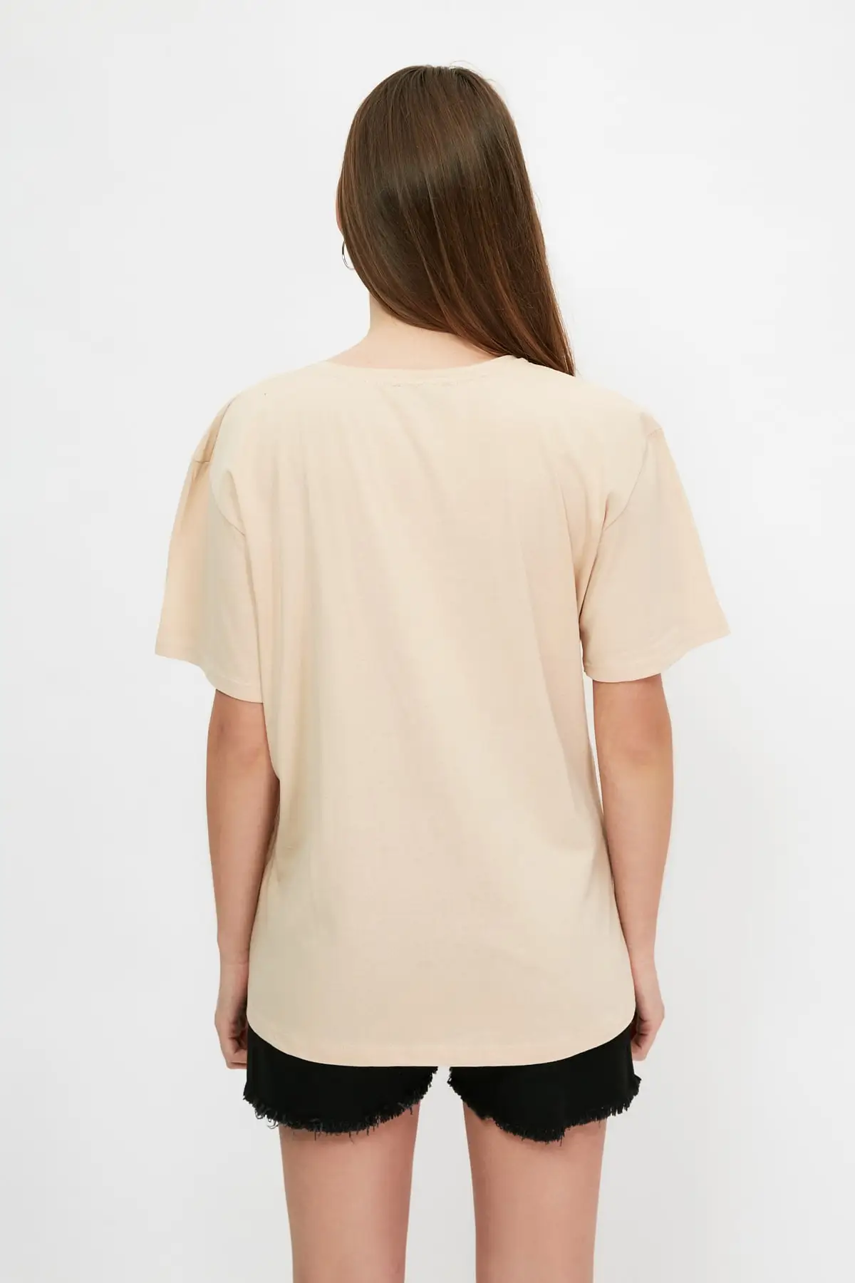 

Trendyol Knitting Boyfriend T-Shirt TWOSS21TS3941