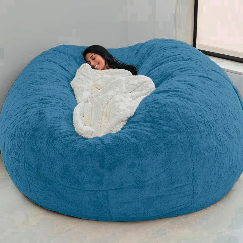 Чехол для диванной подушки, гигантский, мягкий, удобный